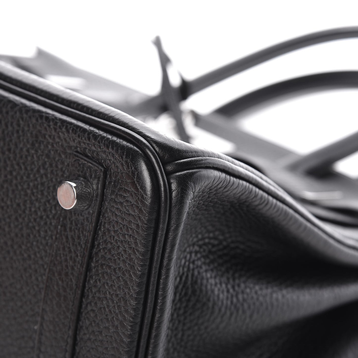 Taurillon Clemence Birkin 30 Black
