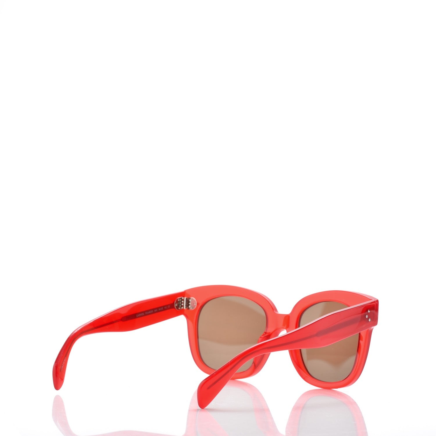 Celine Square Sunglasses CL40002U Milky Red 4 of 7