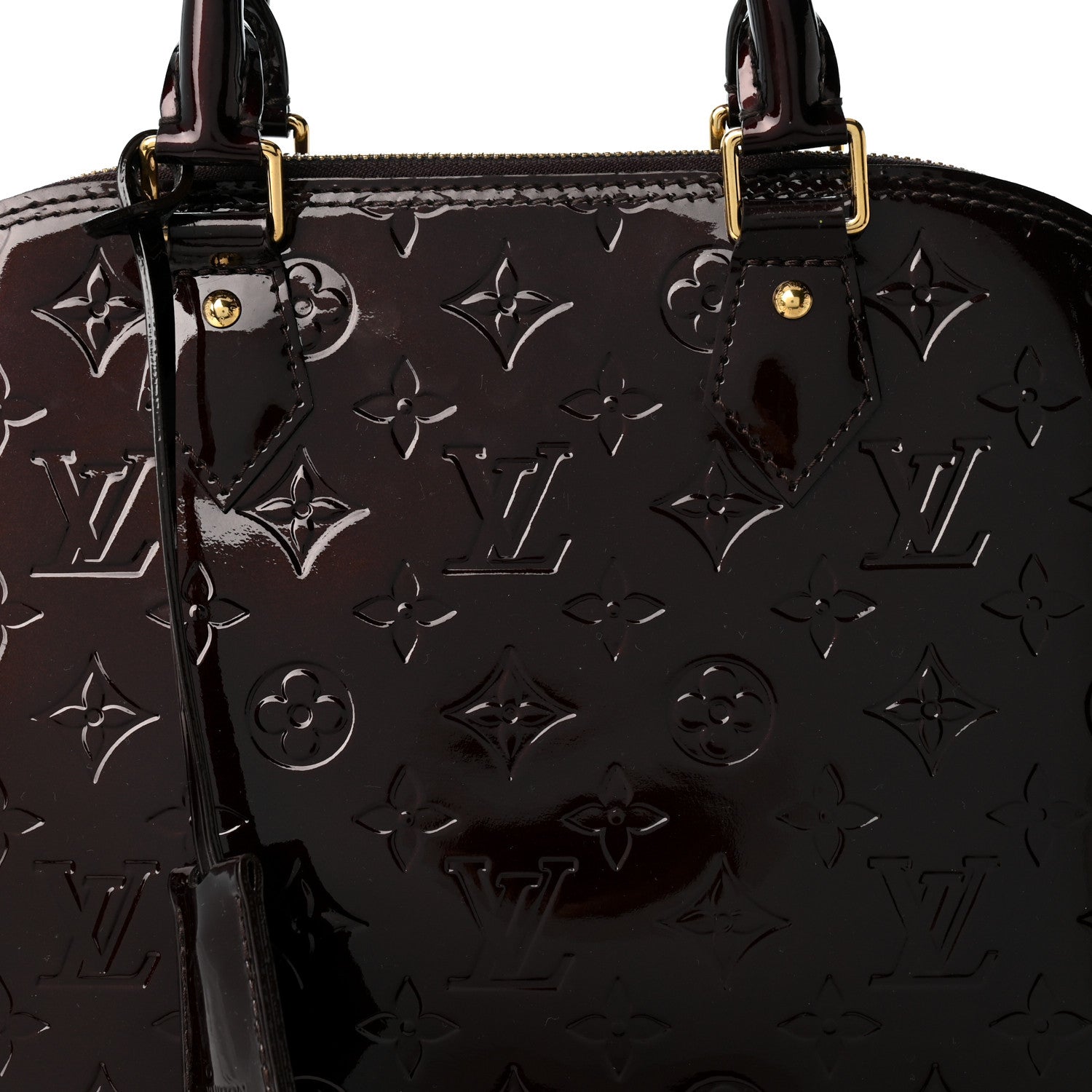 Louis Vuitton Vernis Alma PM Amarante 7 of 9