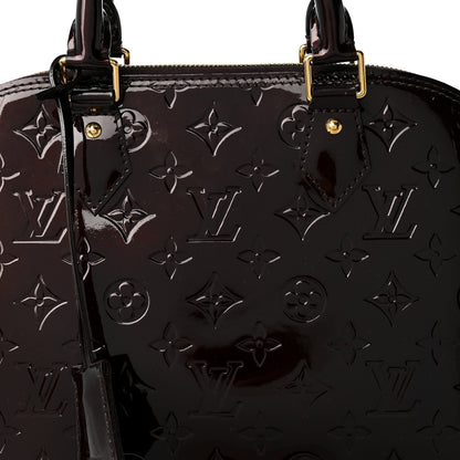 Louis Vuitton Vernis Alma PM Amarante 7 of 9