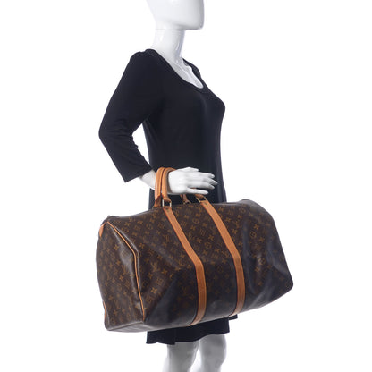 Louis Vuitton Monogram Keepall 50 2 of 20