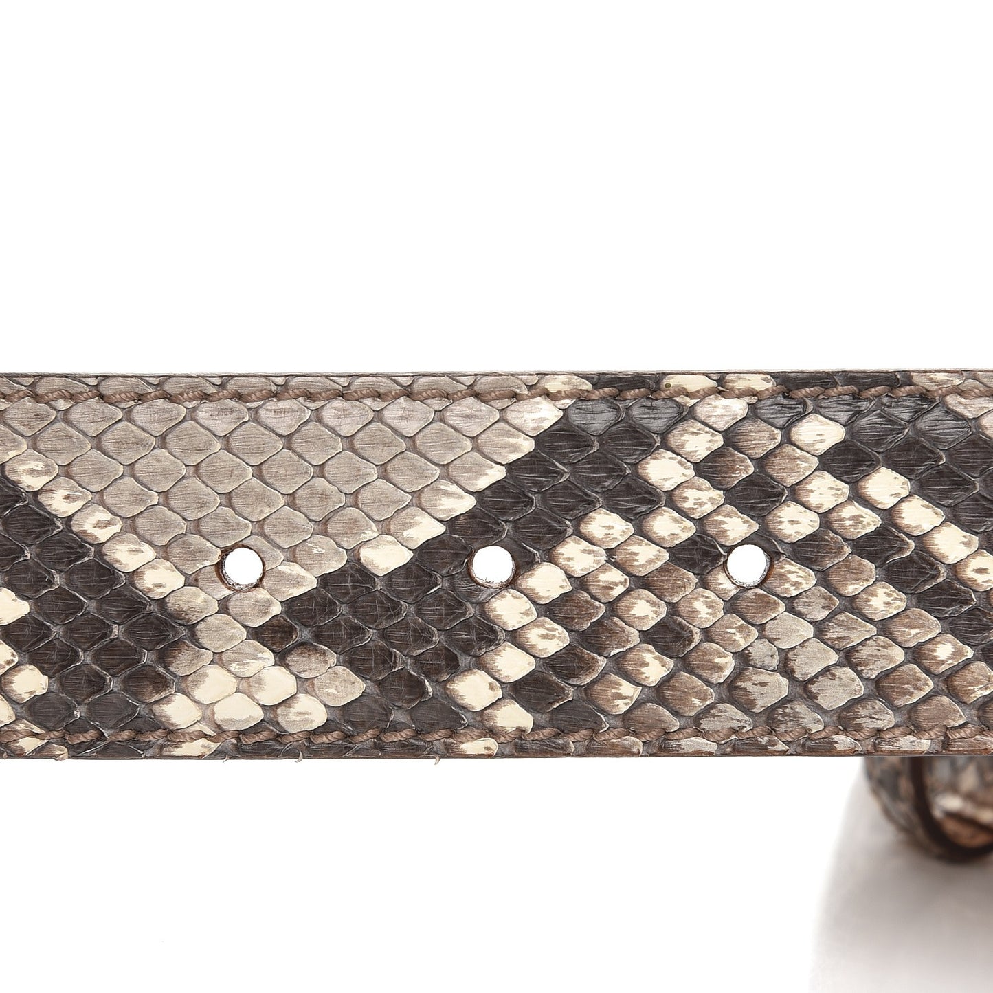 Python Bamboo Buckle Belt 90 36