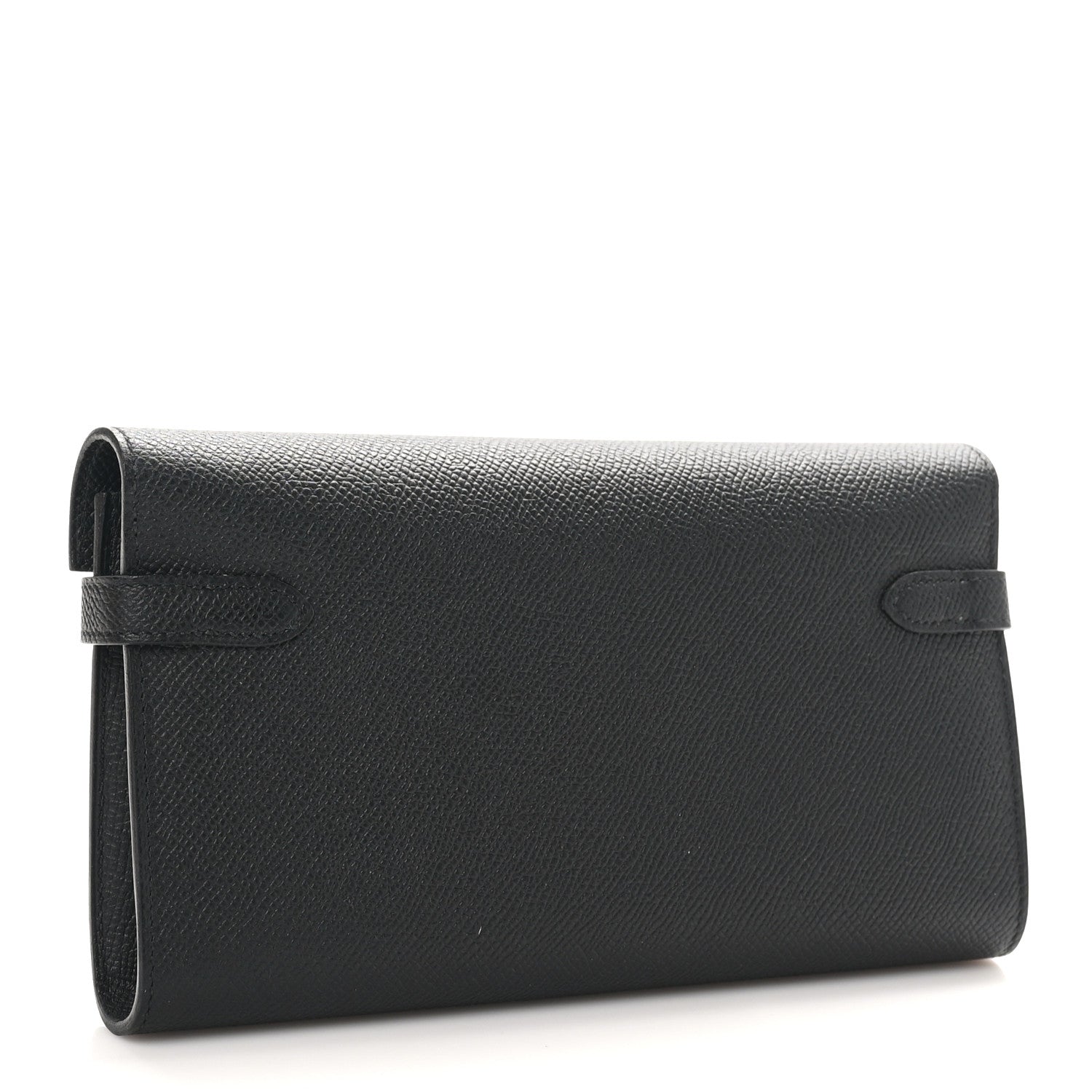 Hermes Epsom Kelly Longue Wallet Black 2 of 8