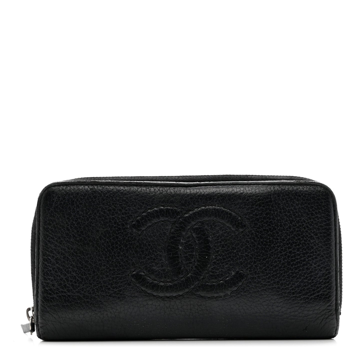 Deerskin Luxe Ligne Wallet Black