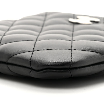 Chanel Lambskin Quilted Crossbody Bag Black 10 of 11