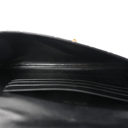 Bottega Veneta Nappa Intrecciato Long Andiamo Top Handle Clutch Black 5 of 9