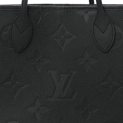 Louis Vuitton Empreinte Monogram Giant Neverfull MM Black 8 of 11