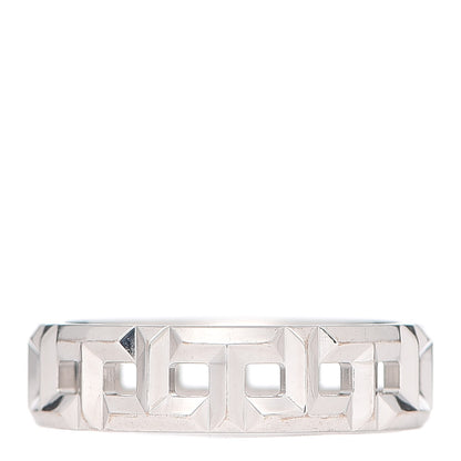 Tiffany 18K White Gold T True Wide Ring 57 8 1 of 5