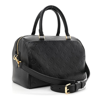 Louis Vuitton Empreinte Speedy Bandouliere 25 NM Black 3 of 10