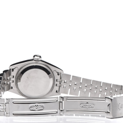 Rolex Stainless Steel 18K White Gold Diamond 26mm Oyster Perpetual Datejust Watch Silver Jubilee 79174 5 of 8