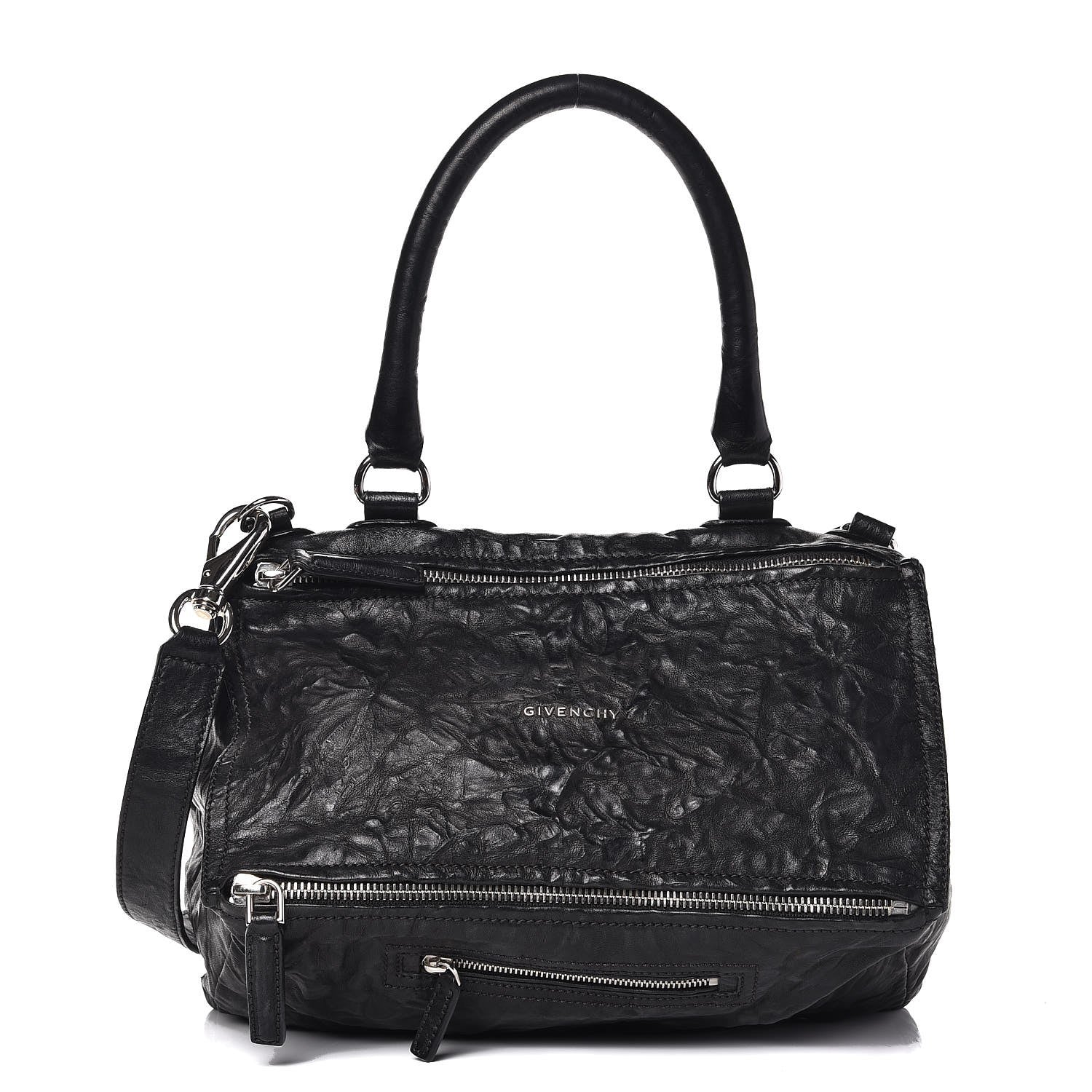 Givenchy Tumbled Sheepskin Medium Pandora Black 1 of 11
