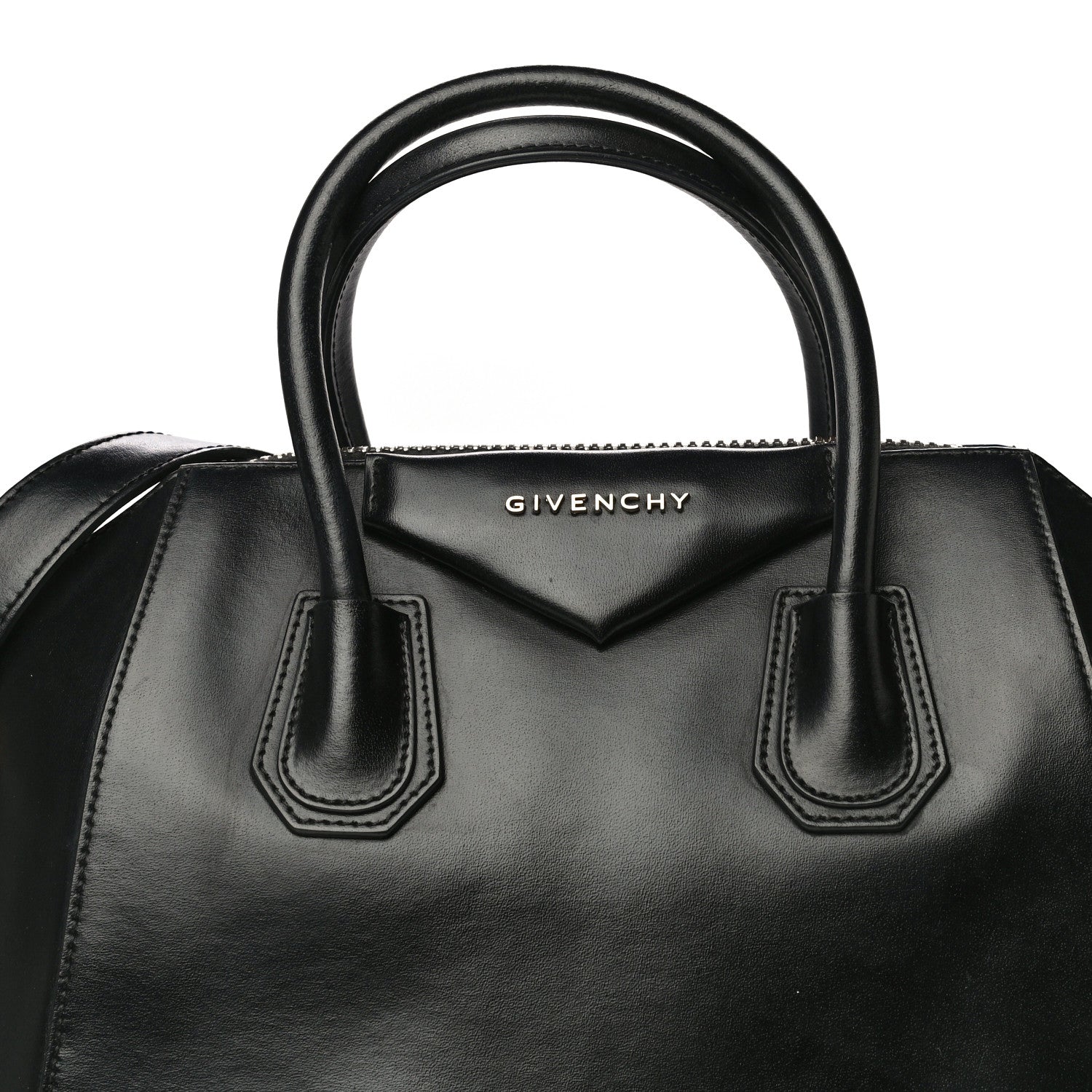 Givenchy Shiny Lord Calfskin Small Antigona Black 7 of 14