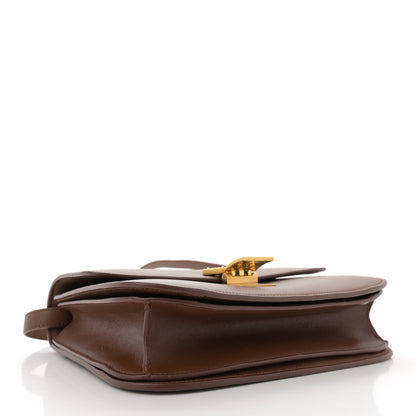 Celine Box Calfskin Medium Classic Box Flap Bag Camel 4 of 12