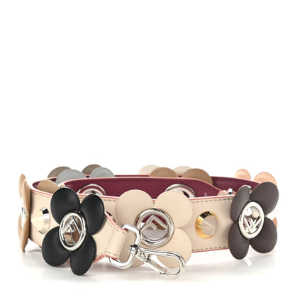 Fendi Calfskin F is Fendi Studded Flower Strap You Camelia 1 of 6