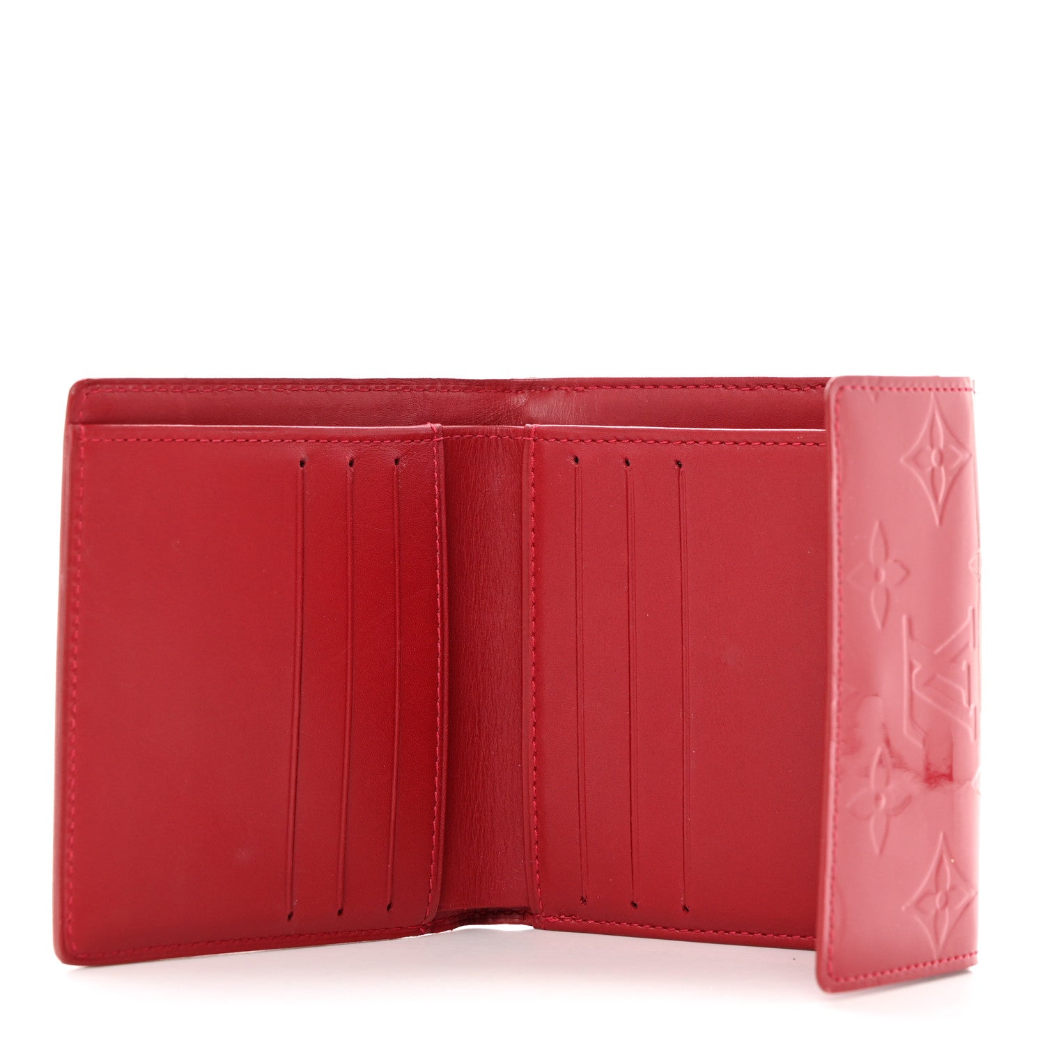 Louis Vuitton Vernis Elise Wallet Pomme D'Amour 3 of 6
