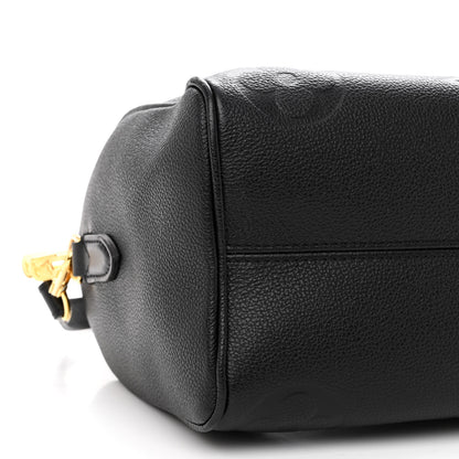Louis Vuitton Empreinte Monogram Giant Speedy Bandouliere 25 Black 8 of 10