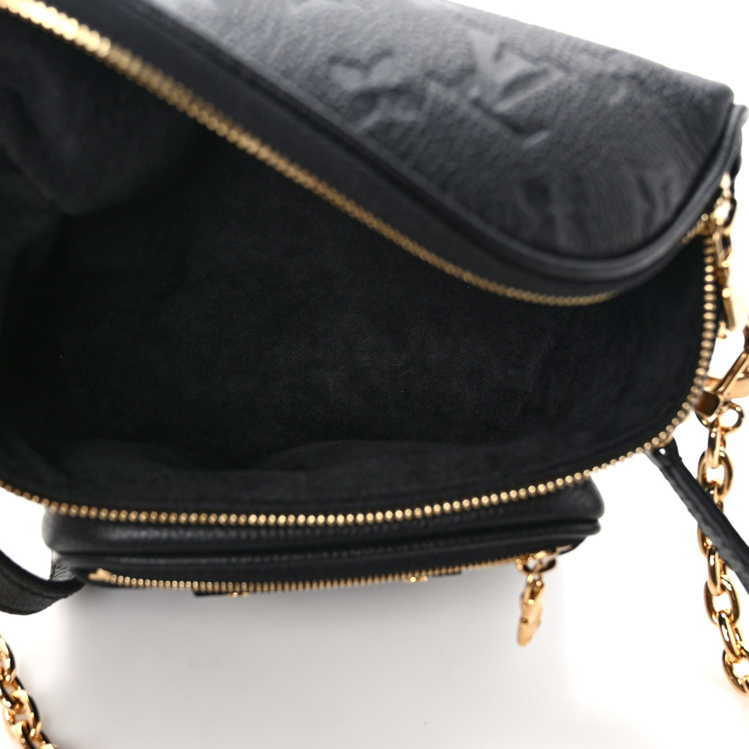 Louis Vuitton Empreinte Mini Bumbag Black 5 of 10