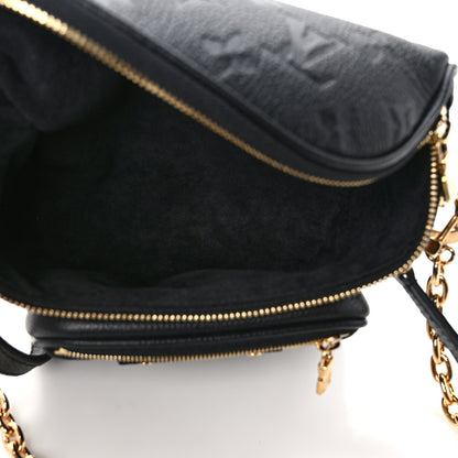 Louis Vuitton Empreinte Mini Bumbag Black 5 of 10