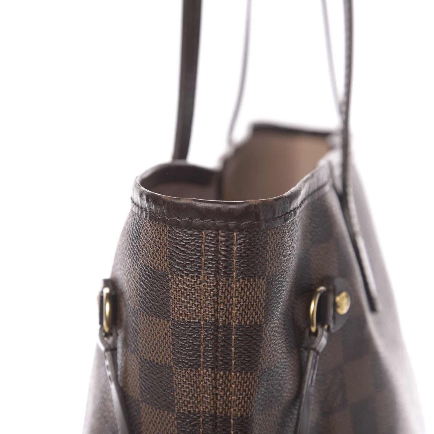 Louis Vuitton Damier Ebene Neo Neverfull MM Rose Ballerine 16 of 20