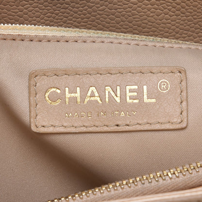 Chanel Caviar Quilted Grand Shopping Tote GST Beige Clair 6 of 12