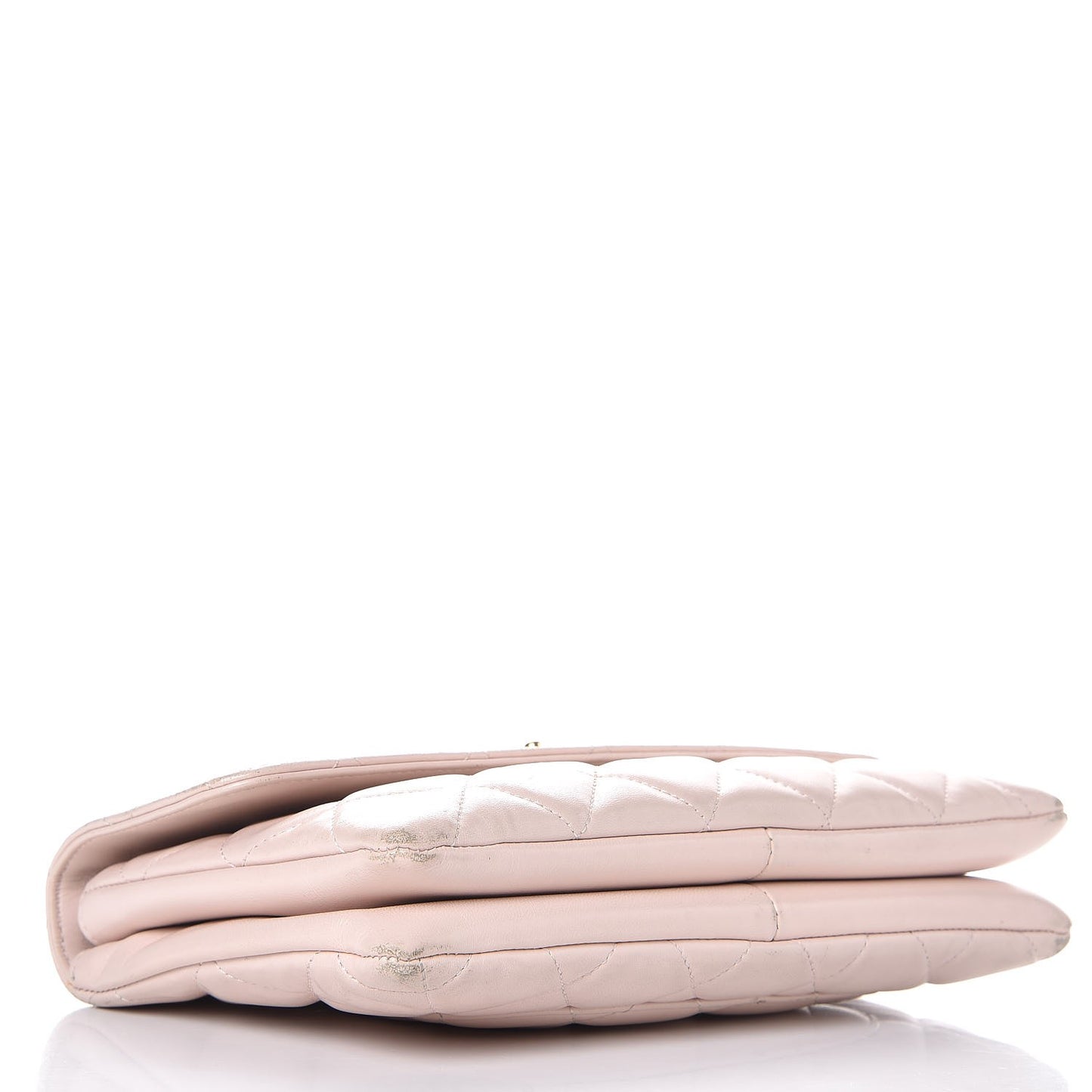 Lambskin Quilted Medium Trendy CC Flap Pink