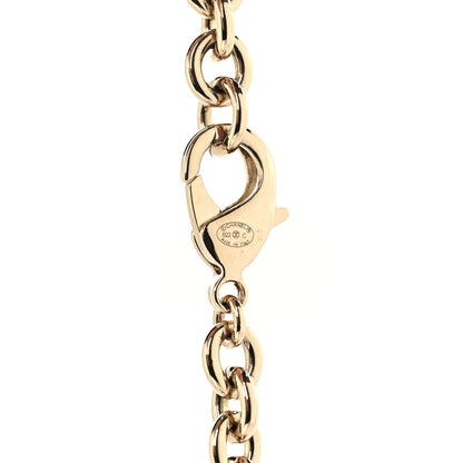 Chanel Metal CC Heart Locket Necklace Gold 4 of 6