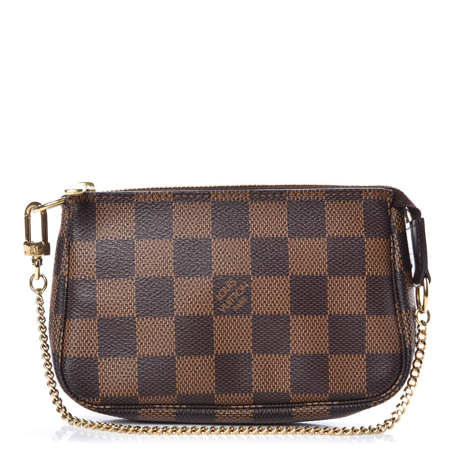 Louis Vuitton Damier Ebene Mini Pochette Accessories 1 of 8