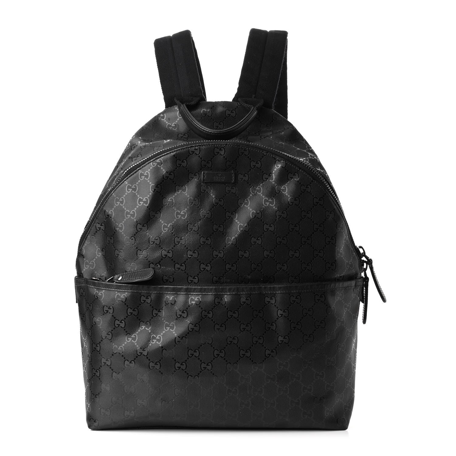 Gucci Imprime Monogram Medium Classic Backpack Black 1 of 11