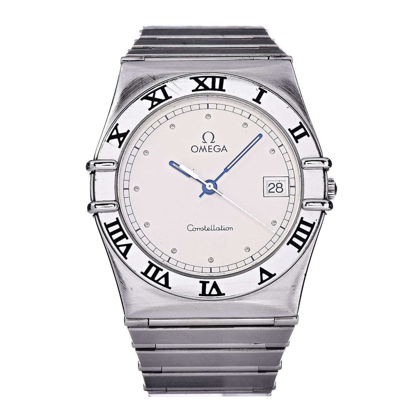 Stainless Steel 33mm Constellation Quartz Watch White 396.1076