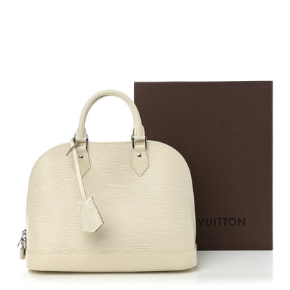 Louis Vuitton Epi Alma PM White 10 of 10