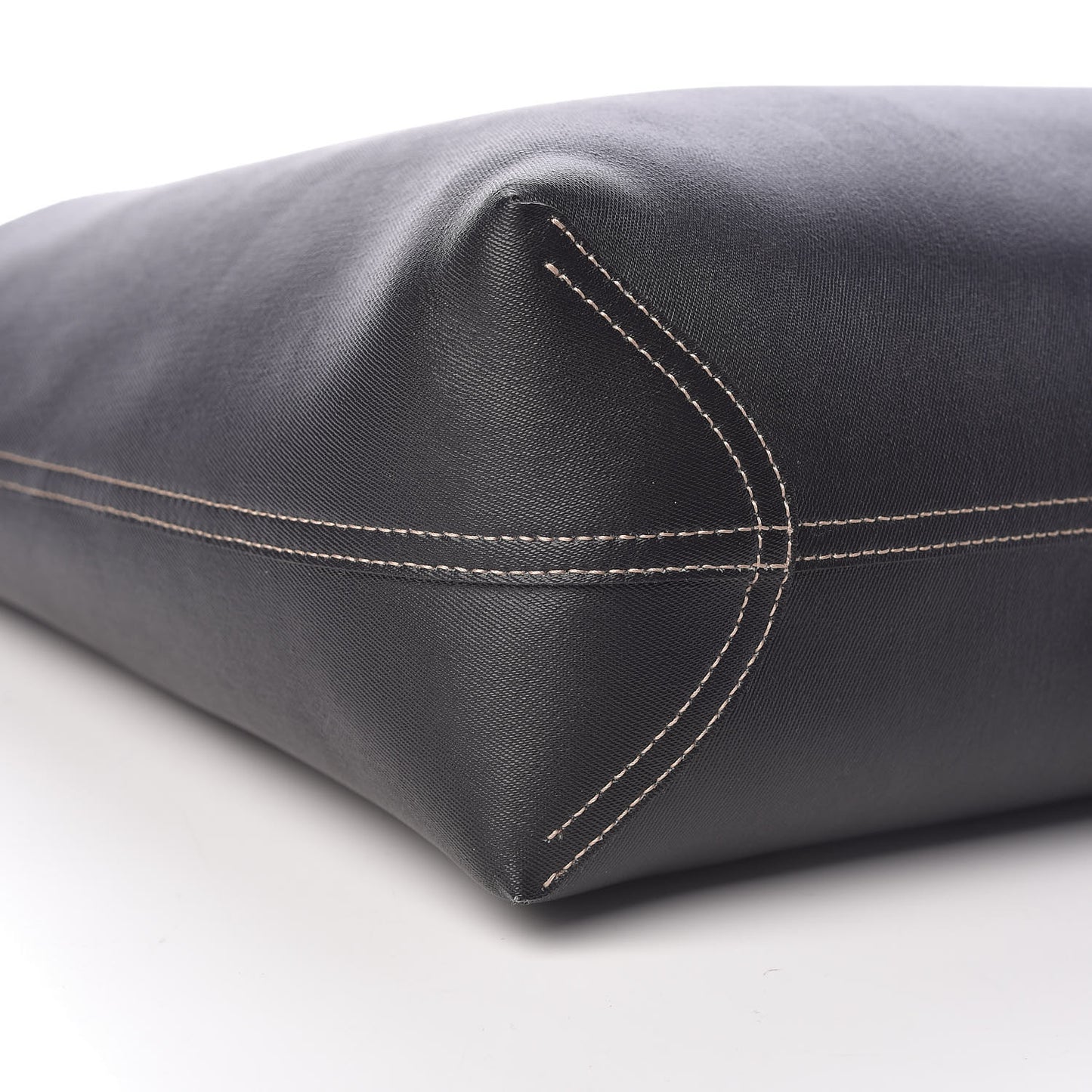 Calfskin GG Supreme Monogram Medium Reversible Tote Black