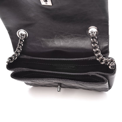 Chanel Calfskin Quilted Mini Lady Pearly Flap Black 5 of 9