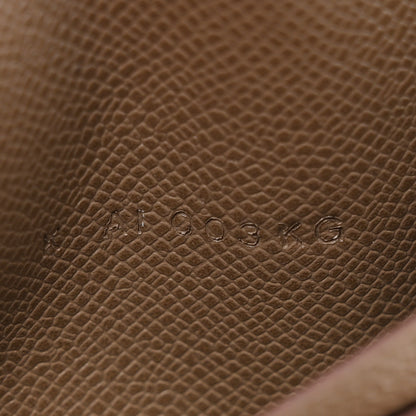 Hermes Madame Calfskin Charniere Compact Wallet Etoupe 7 of 8