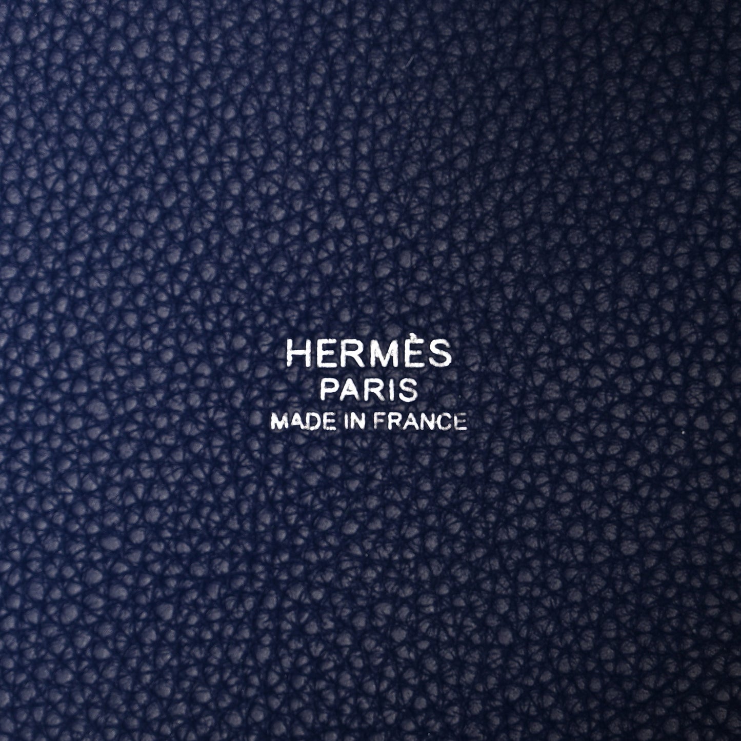 Taurillon Clemence Picotin Lock 18 PM Bleu Saphir