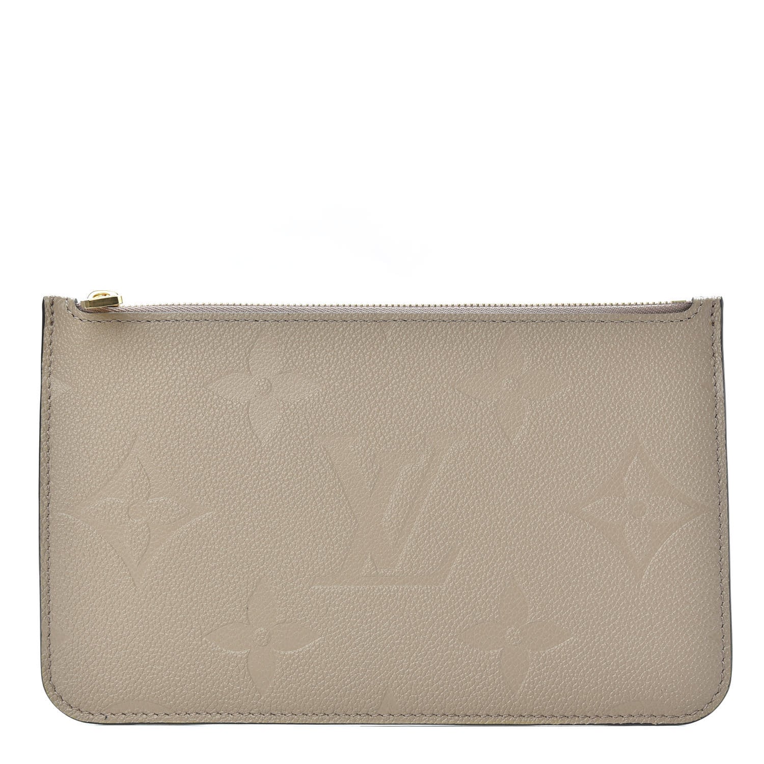 Louis Vuitton Empreinte Monogram Giant Neverfull MM Pochette Tourterelle 1 of 6
