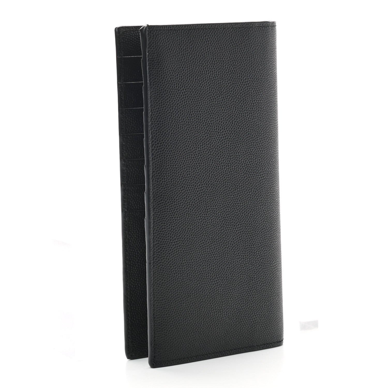 Saint Laurent Grain De Poudre Tiny Monogram Continental Wallet Black 3 of 7