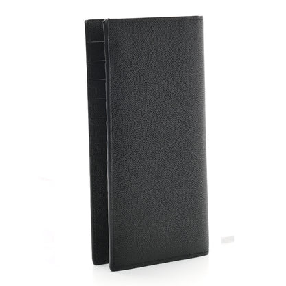 Saint Laurent Grain De Poudre Tiny Monogram Continental Wallet Black 3 of 7