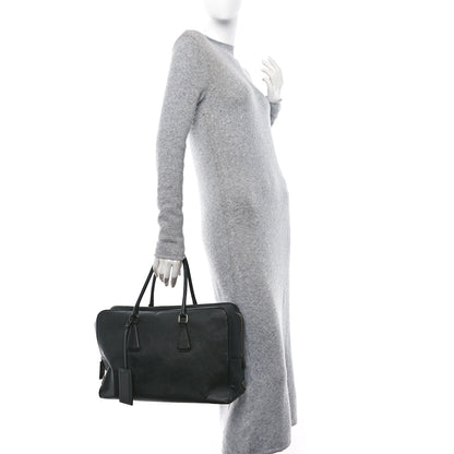 Prada Saffiano Travel Bag Militare 2 of 11