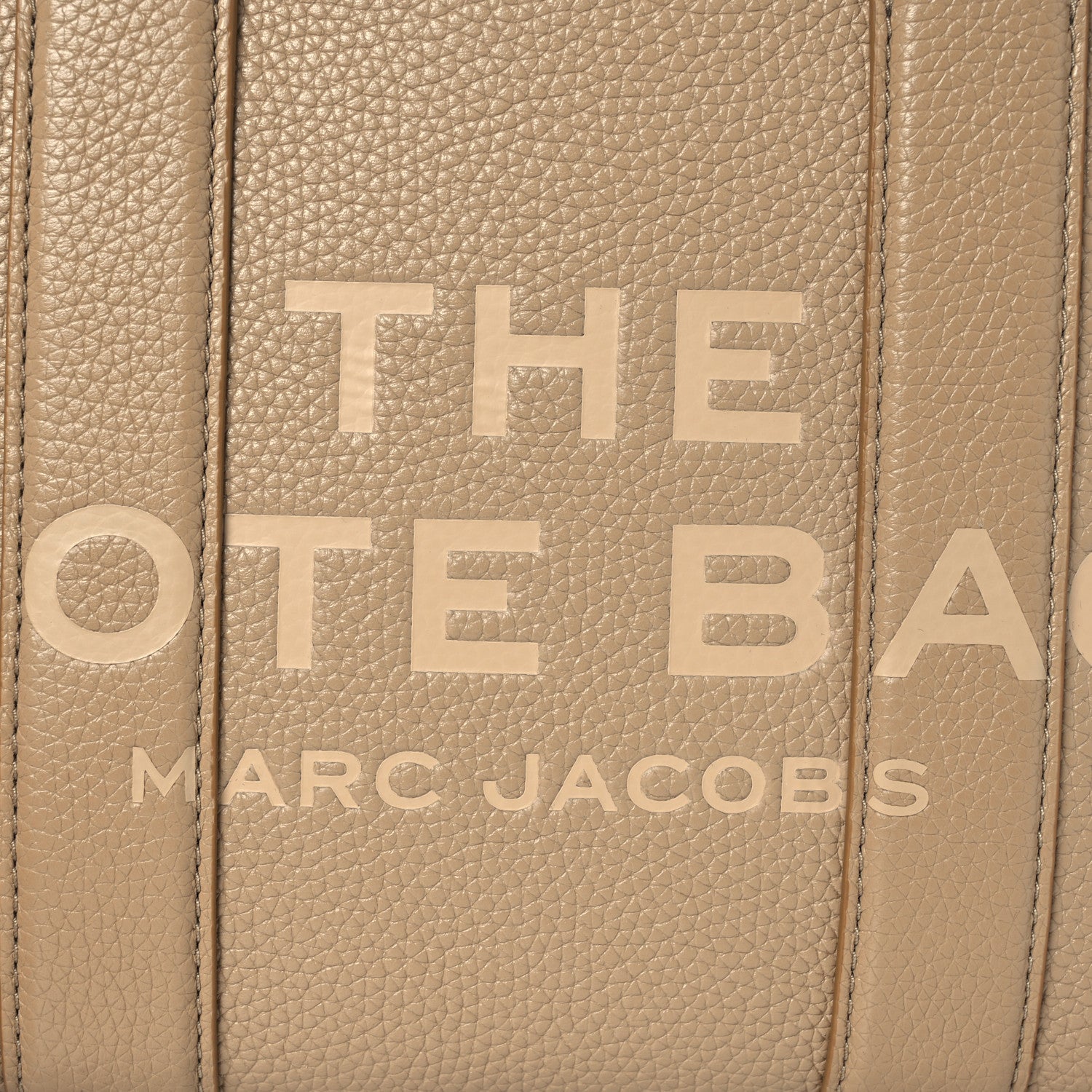 Marc Jacobs Grained Calfskin Small The Tote Camel 8 of 10