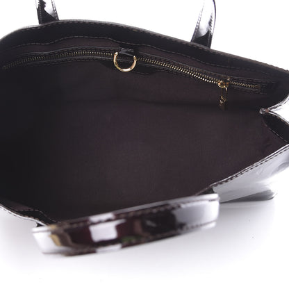 Louis Vuitton Vernis Wilshire PM Amarante 5 of 9