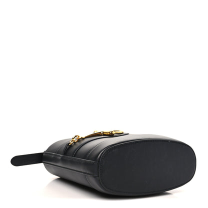 Gucci Arabella Calfskin Horsebit 73 Medium Bucket Bag Black 4 of 10