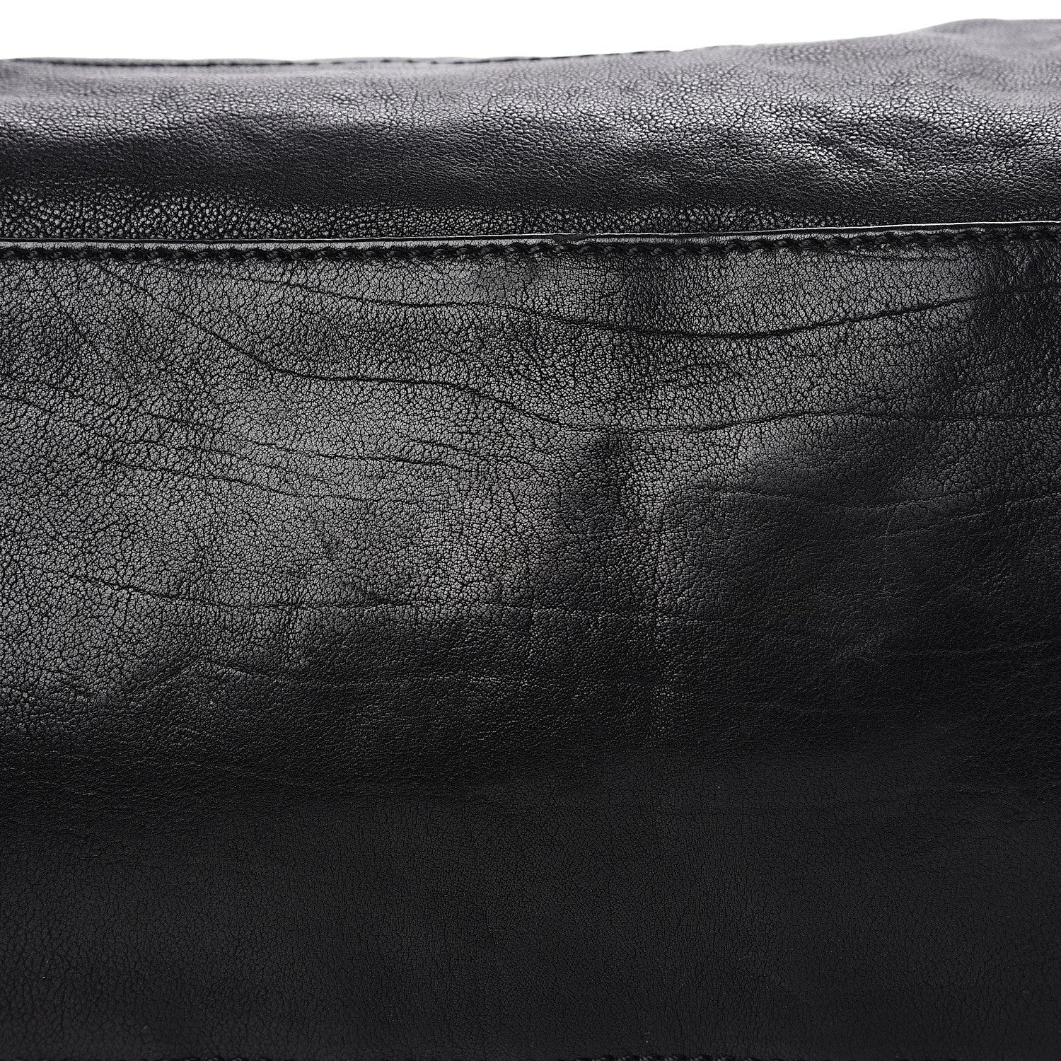 Chanel Glazed Calfskin East West Modern Chain Tote Black 9 of 13