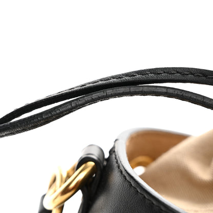 Chloe Smooth Calfskin Mini Roy Bucket Bag Black 11 of 11