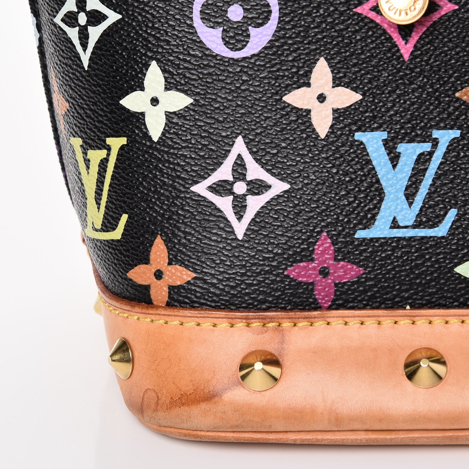 Louis Vuitton Monogram Multicolor Alma Black 11 of 14