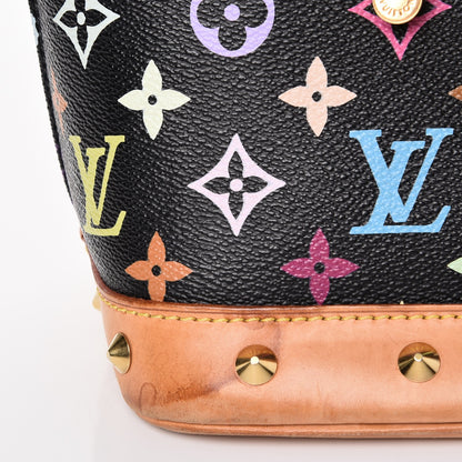 Louis Vuitton Monogram Multicolor Alma Black 11 of 14