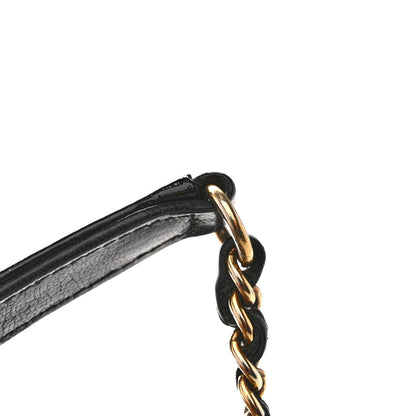 Chanel Patent Goatskin Quilted Small CC Eyelet Flap Black 12 of 13