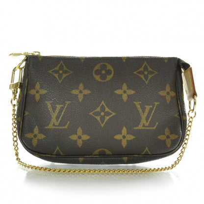 Louis Vuitton Monogram Mini Pochette Accessories 1 of 8