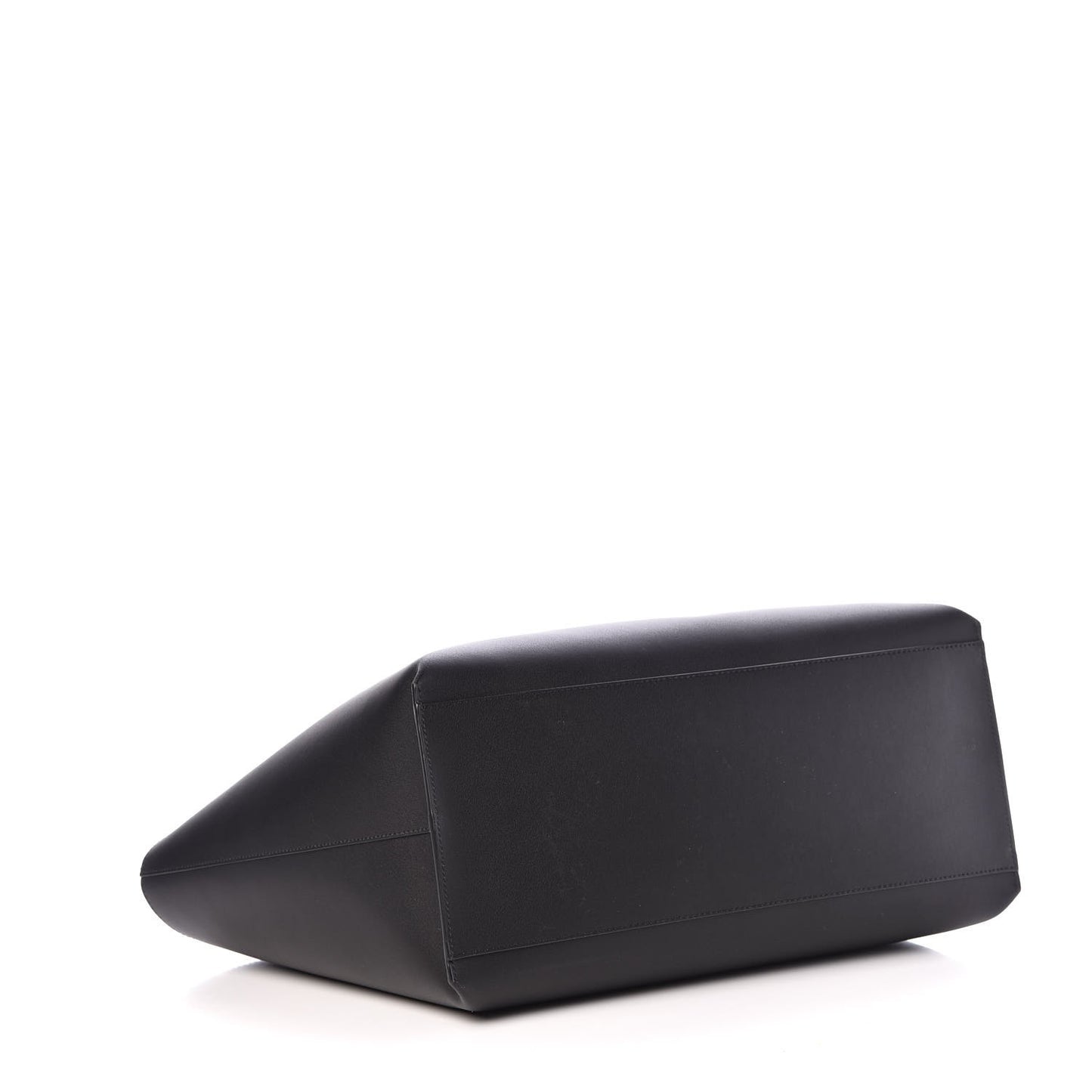 Calfskin Medium GV Shopper Tote Black