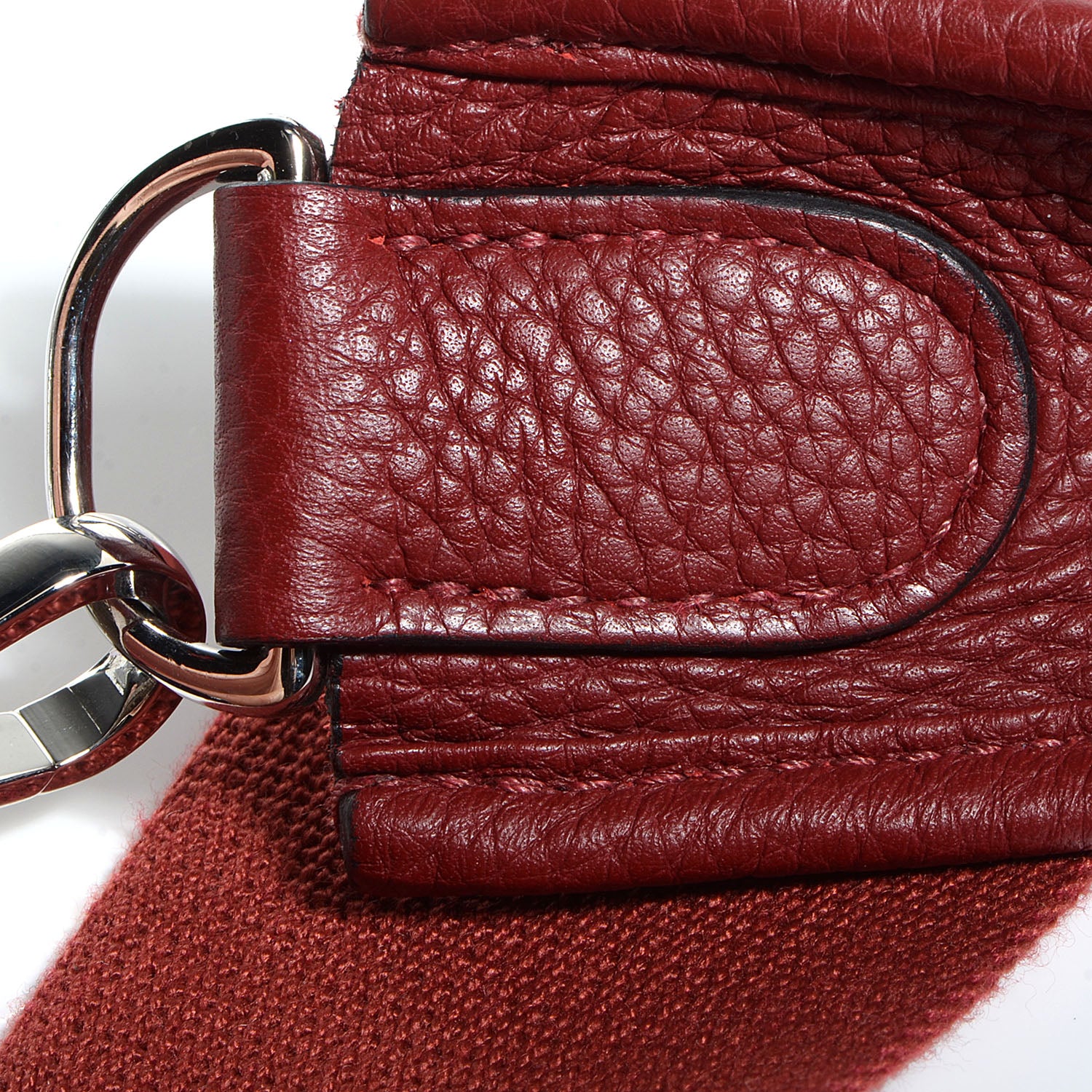 Hermes Taurillon Clemence Evelyne III TGM Rouge H 18 of 19