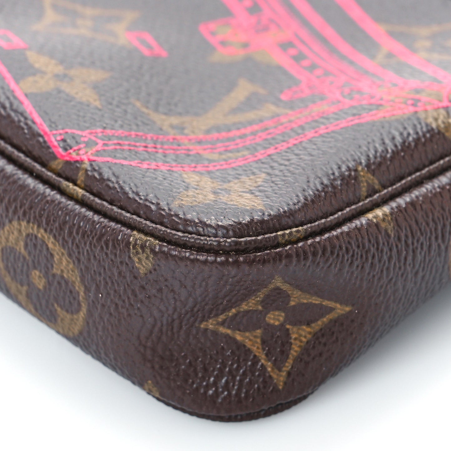 Monogram 2014 Christmas Animation Mini Pochette Accessories